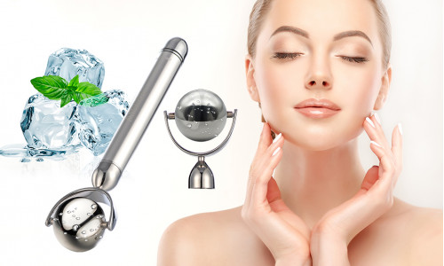 What is the use of beauty instrument ice compress?