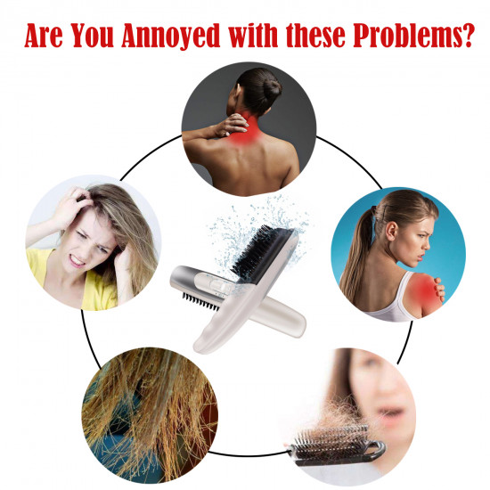 Scalp Massager Anti Hair Loss Hair Growth Comb Massage Stress Relax Electric Regrowth Hair Massager Brush, Gift for Women,Men,Mother,Friends Scalp Massager Anti Hair Loss Hair Growth Comb Massage Stress Relax Electric Regrowth Hair Massager Brush, Gift for Women,Men,Mother,Friends