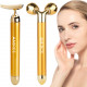 Electric Face Massage Roller, Amirce Facial Roller for Face Eyes, Electric Face Eye Massage Roller for Puffiness Relief