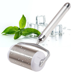 Electric Ice Roller, Amirce Ice Roller for Face Eyes, Electric Massage Ice Roller for Puffiness Relief, Ice Face Eye Massage Roller, Facial Ice Roller