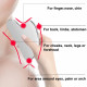 Face Roller Pure Stainless Steel Face Massager Roller and Gua Sha Set for Face Eye Neck Body Care Facial Massage Tool
